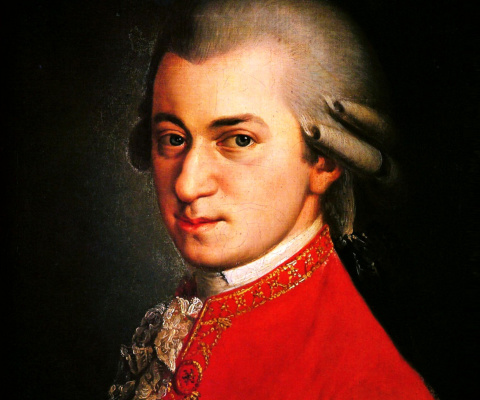 Sfondi Wolfgang Amadeus Mozart 480x400