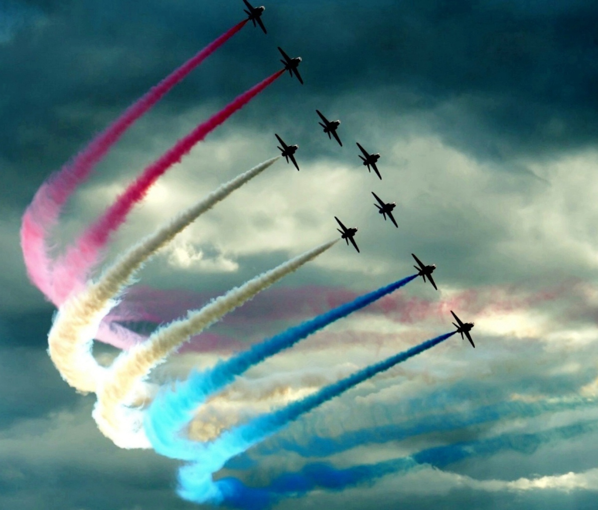 Fondo de pantalla Air Show 1200x1024