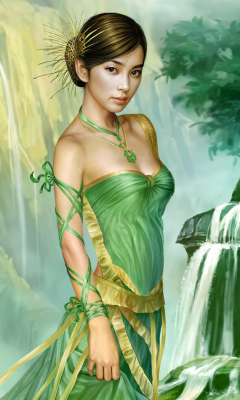 Sfondi Fantasy Girl 240x400