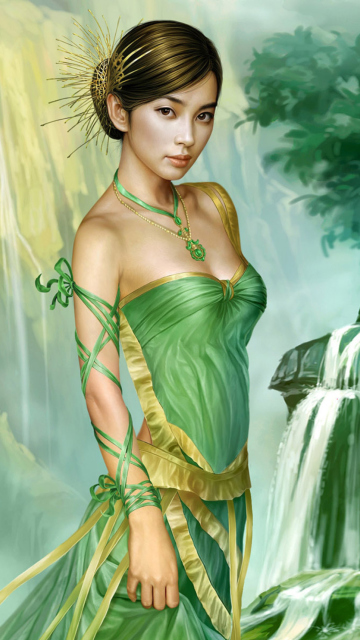 Das Fantasy Girl Wallpaper 360x640