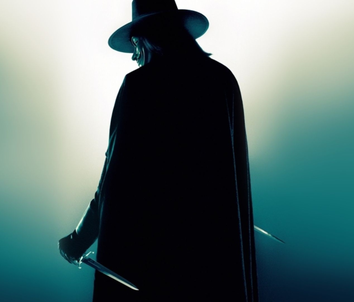 Das V for Vendetta Wallpaper 1200x1024