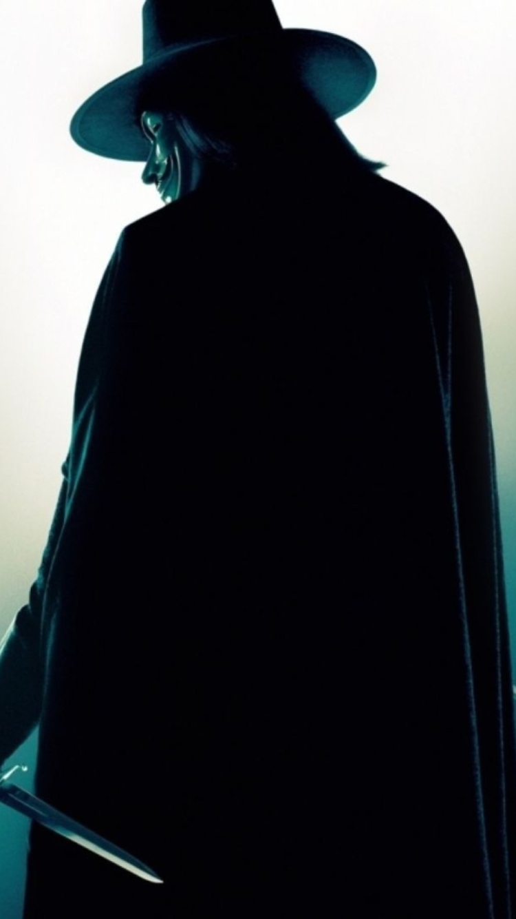 V for Vendetta wallpaper 750x1334