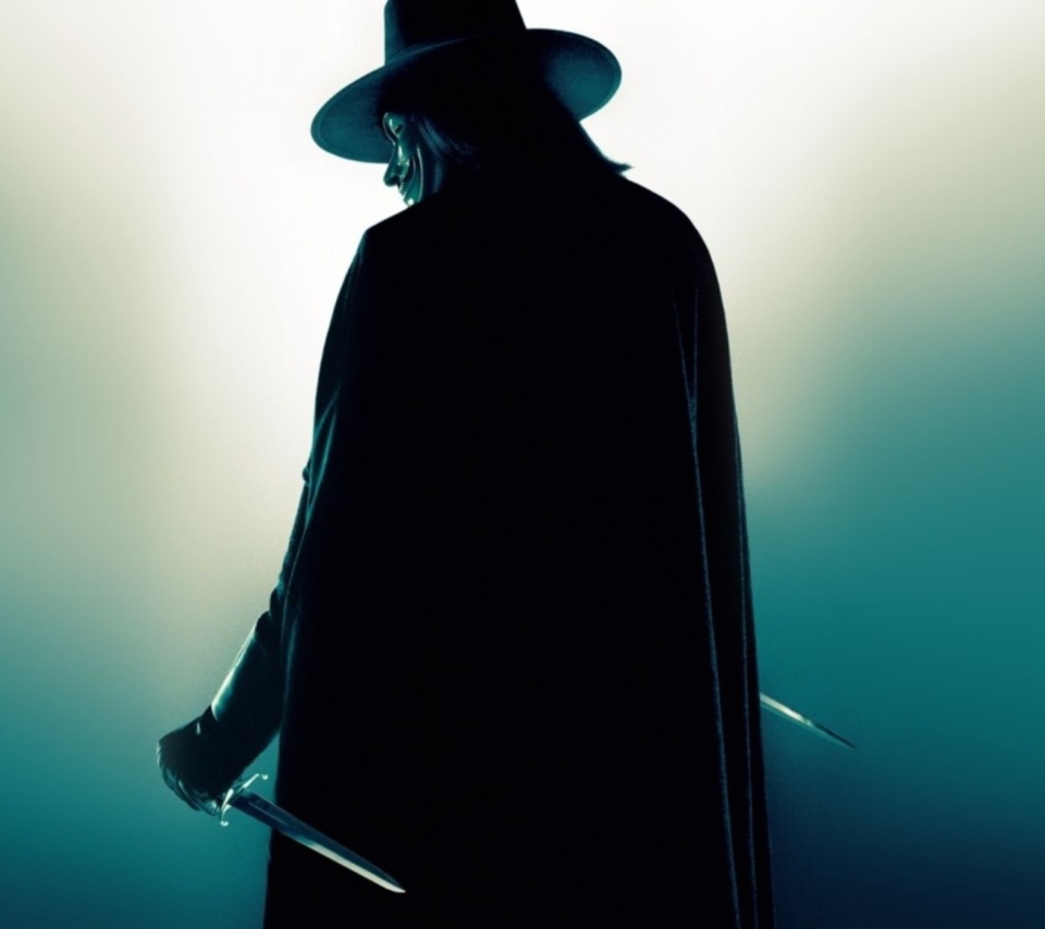 V for Vendetta wallpaper 960x854