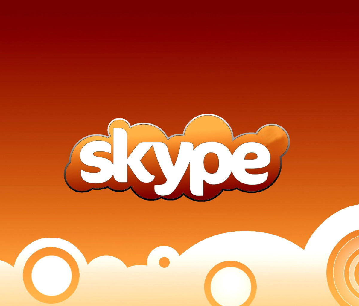 Обои Skype for calls and chat 1200x1024