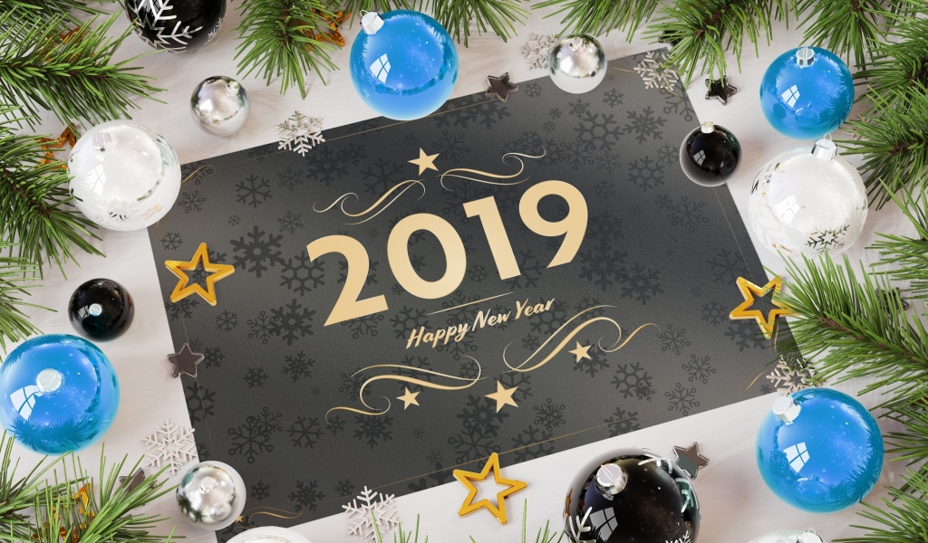 Screenshot №1 pro téma 2019 Happy New Year Message 1024x600