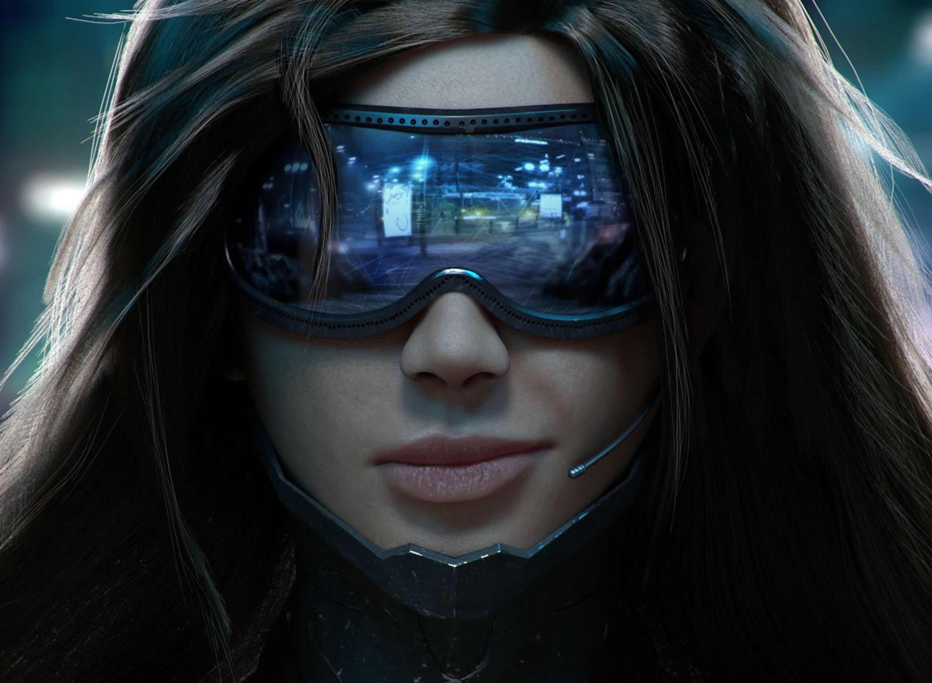 Cyberpunk Girl screenshot #1 1920x1408