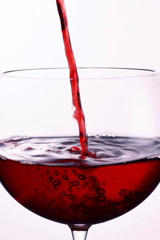 Sfondi Red Chile Wine 320x480