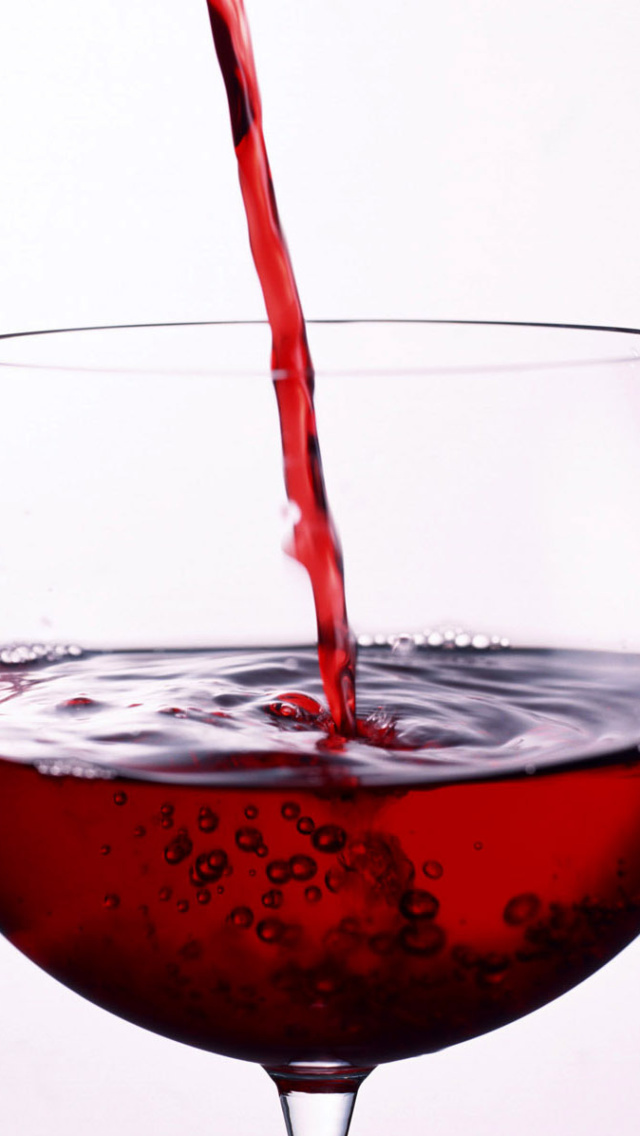 Das Red Chile Wine Wallpaper 640x1136