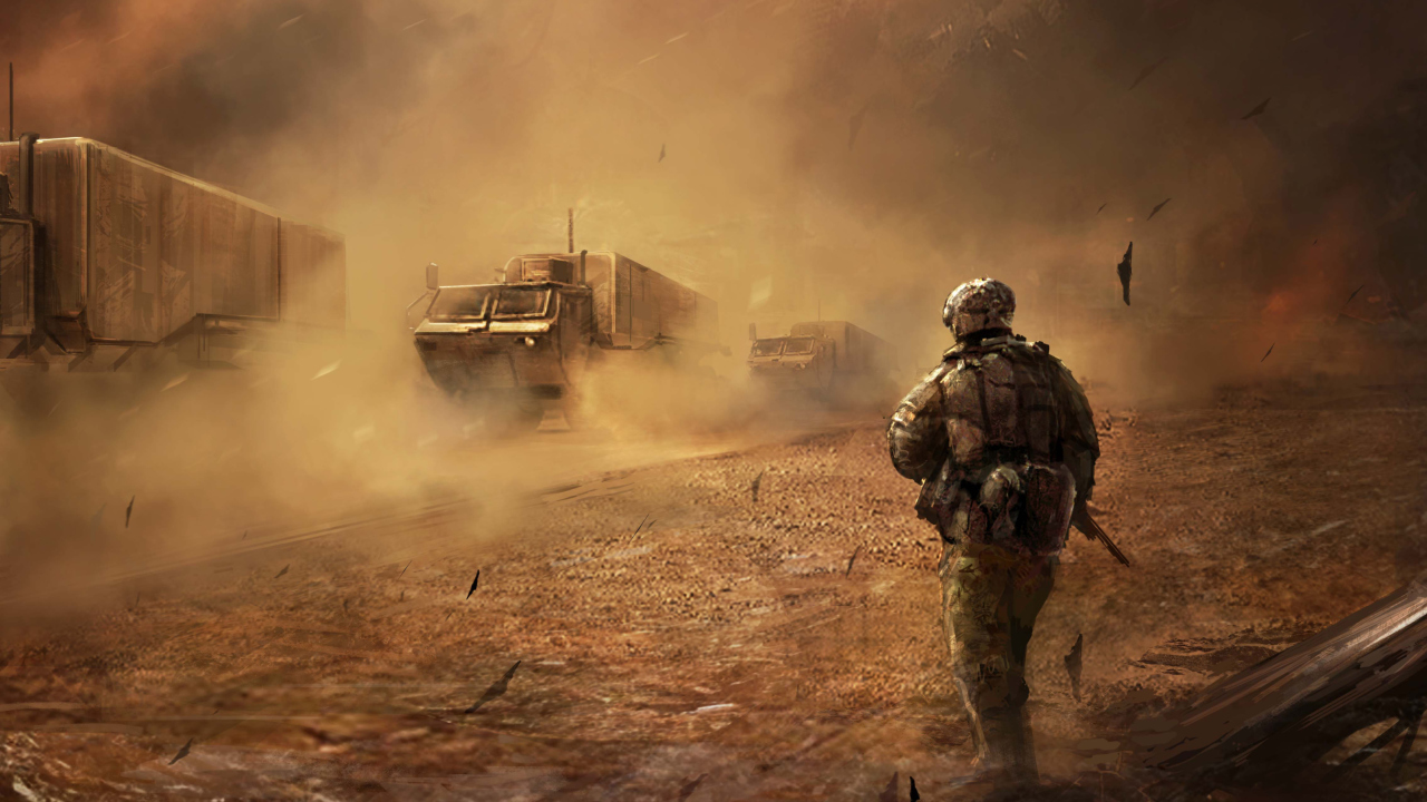 Screenshot №1 pro téma War In Desert 1280x720