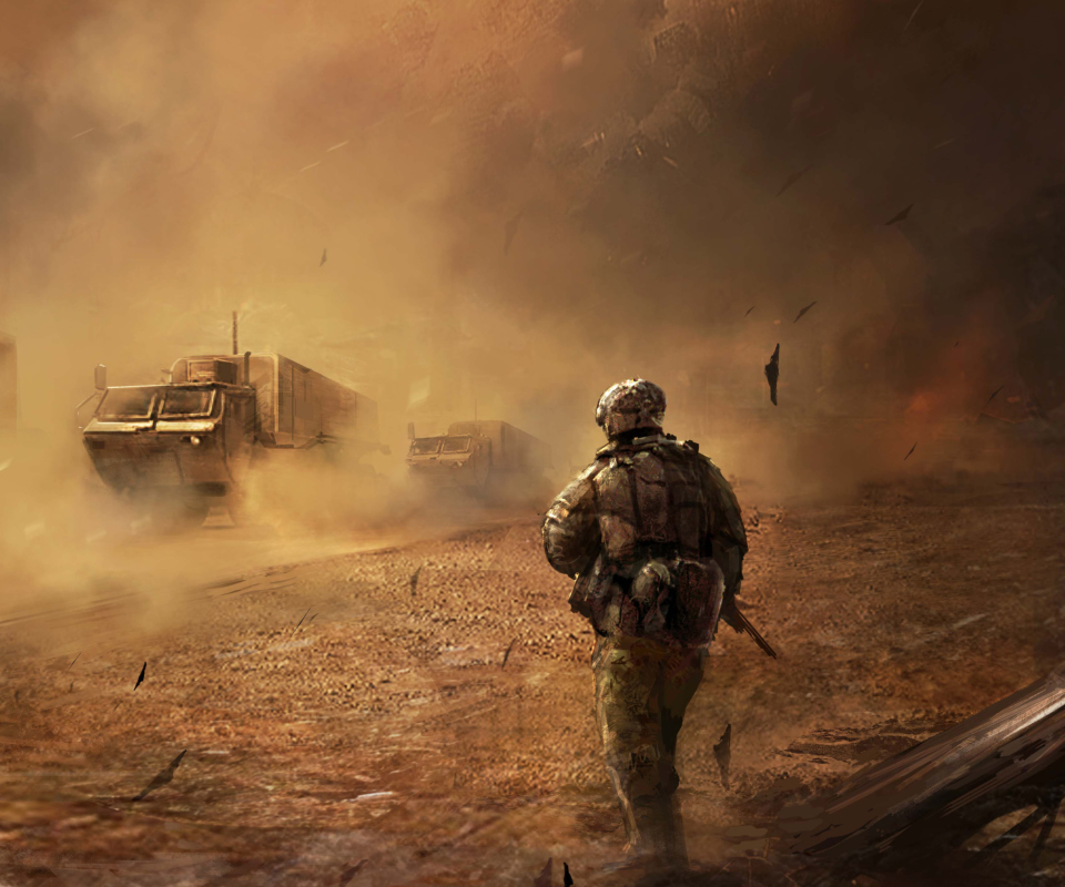 Screenshot №1 pro téma War In Desert 960x800