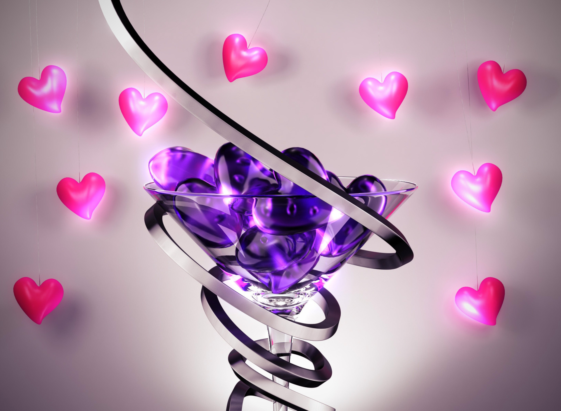 Das Glass Hearts Wallpaper 1920x1408