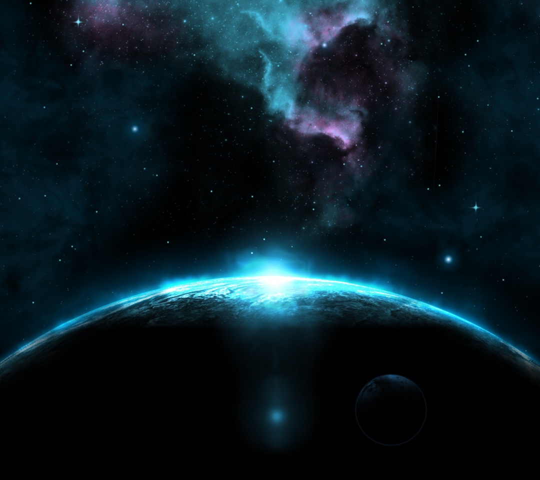 Giant Dark Blue Planet screenshot #1 1080x960