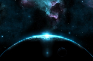 Giant Dark Blue Planet - Obrázkek zdarma pro Android 720x1280