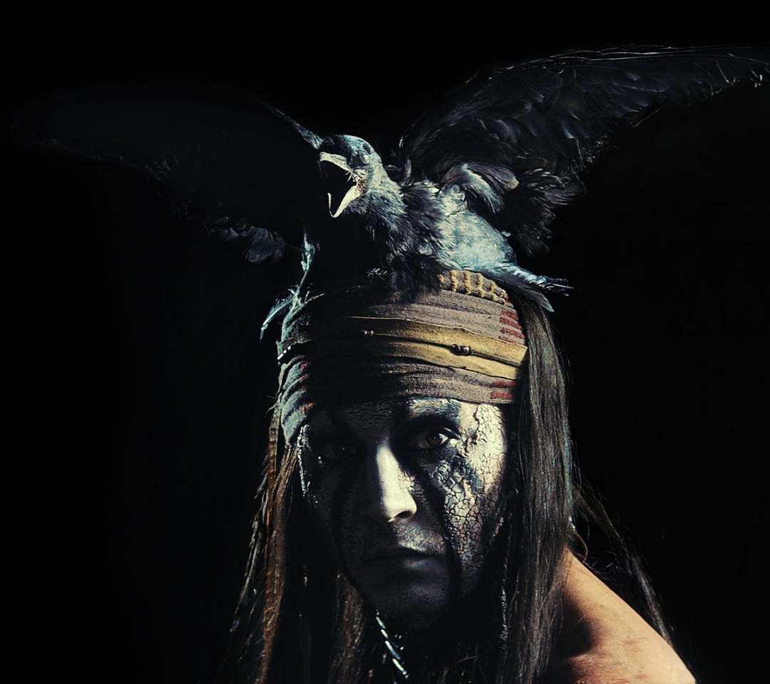 Screenshot №1 pro téma Johnny Depp As Tonto - The Lone Ranger Movie 2013 1080x960