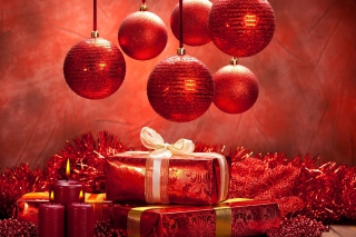 Christmas Gifts - Obrázkek zdarma pro Fullscreen 1152x864