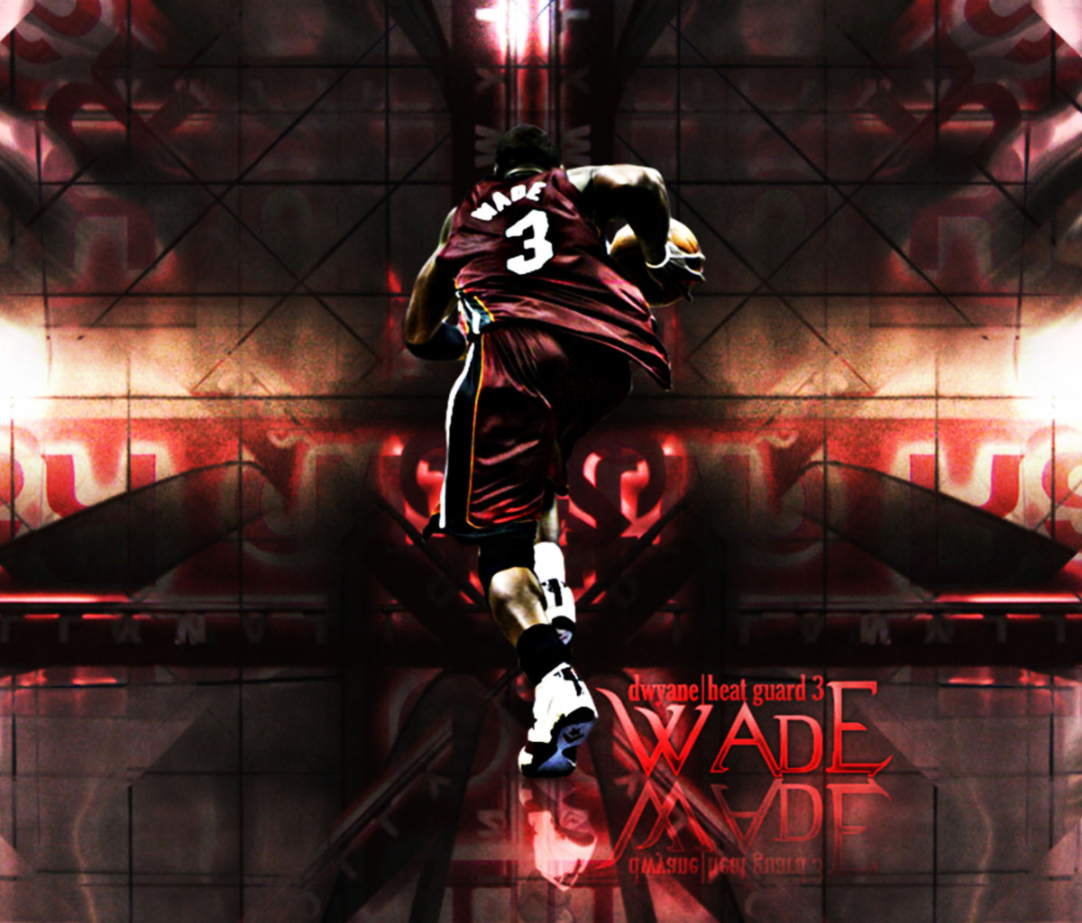 Sfondi Dwyane Wade - Head Guard 1200x1024