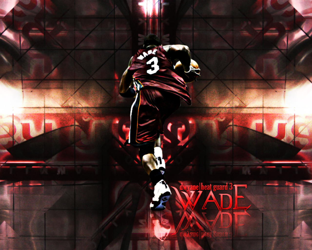 Screenshot №1 pro téma Dwyane Wade - Head Guard 1280x1024