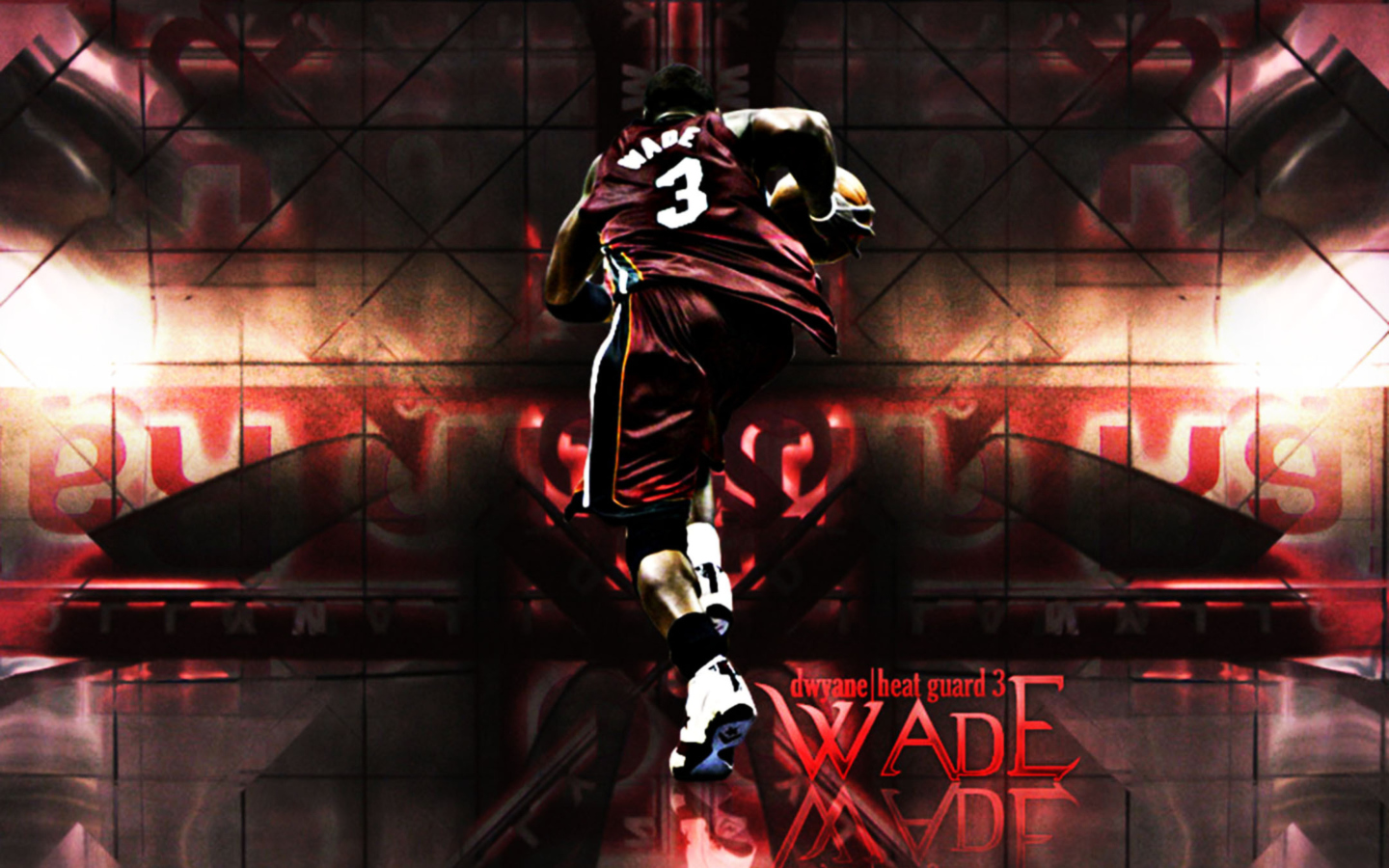 Sfondi Dwyane Wade - Head Guard 1440x900