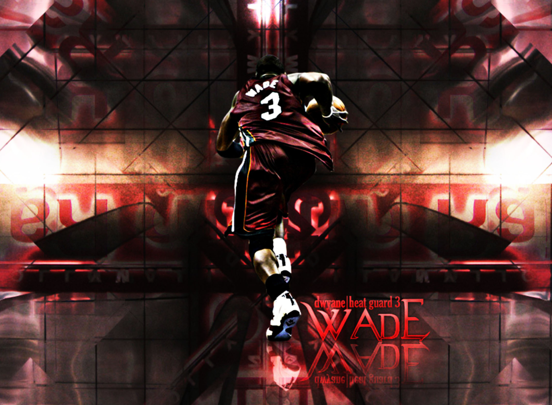 Fondo de pantalla Dwyane Wade - Head Guard 1920x1408