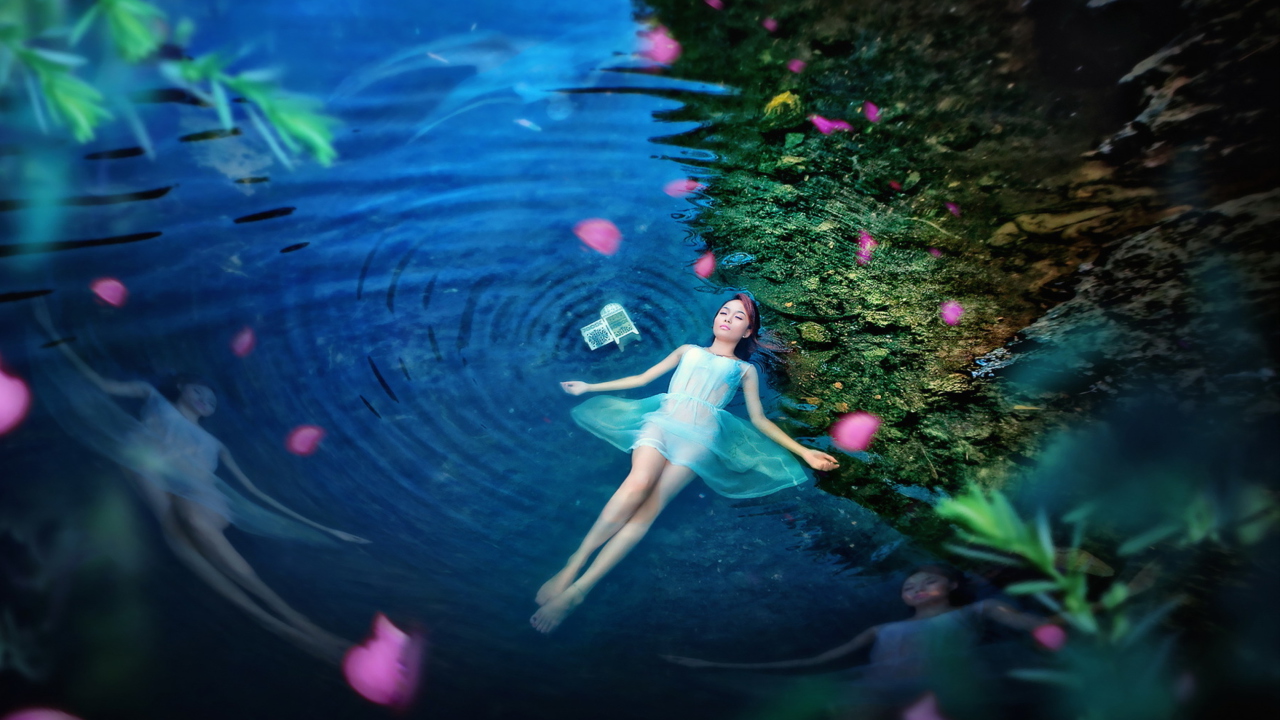 Fondo de pantalla Water Fairy 1280x720