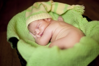 Cute Sleeping Baby - Obrázkek zdarma pro HTC Desire