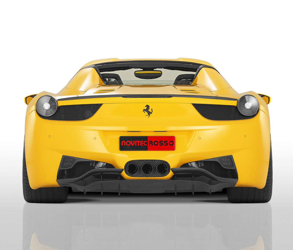 Screenshot №1 pro téma Ferrari 458 Spider from NOVITEC ROSSO 1200x1024