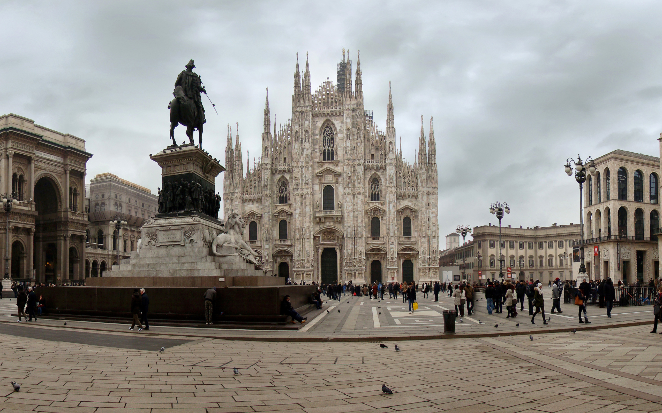 Screenshot №1 pro téma Milan Cathedral, Duomo di Milano 2560x1600