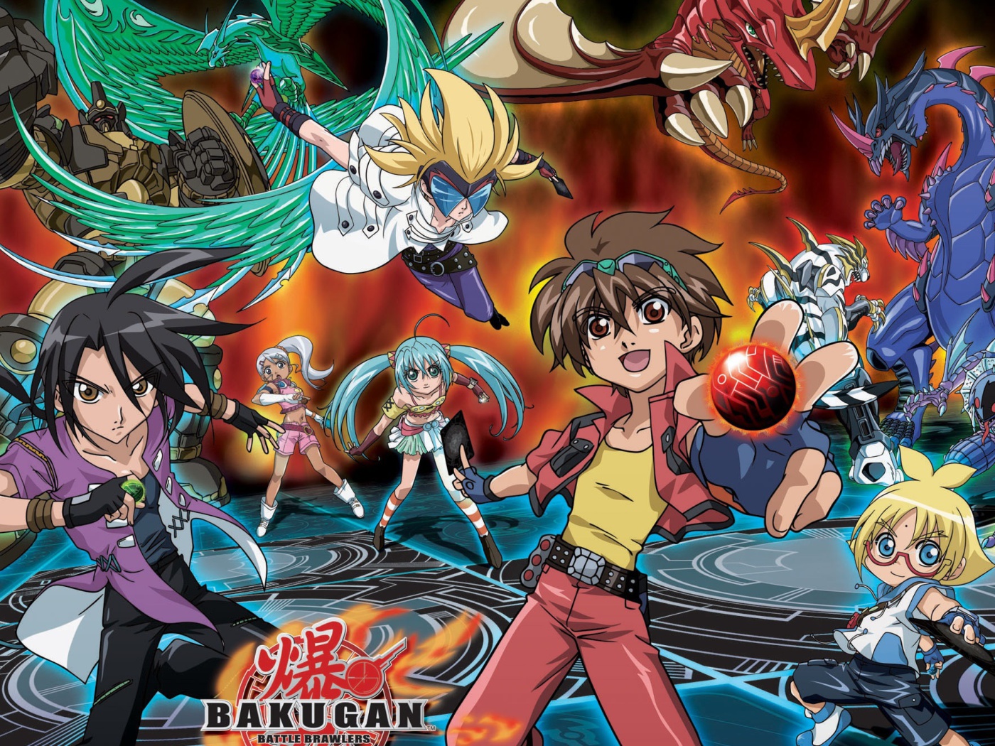 Das Bakugan Battle Brawlers HD Wallpaper 1400x1050