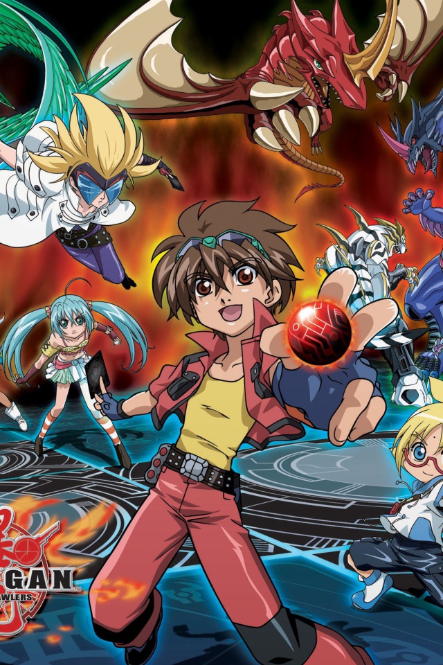 Screenshot №1 pro téma Bakugan Battle Brawlers HD 640x960