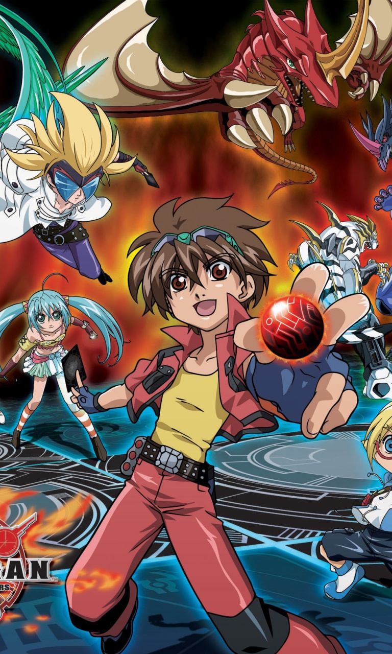 Sfondi Bakugan Battle Brawlers HD 768x1280