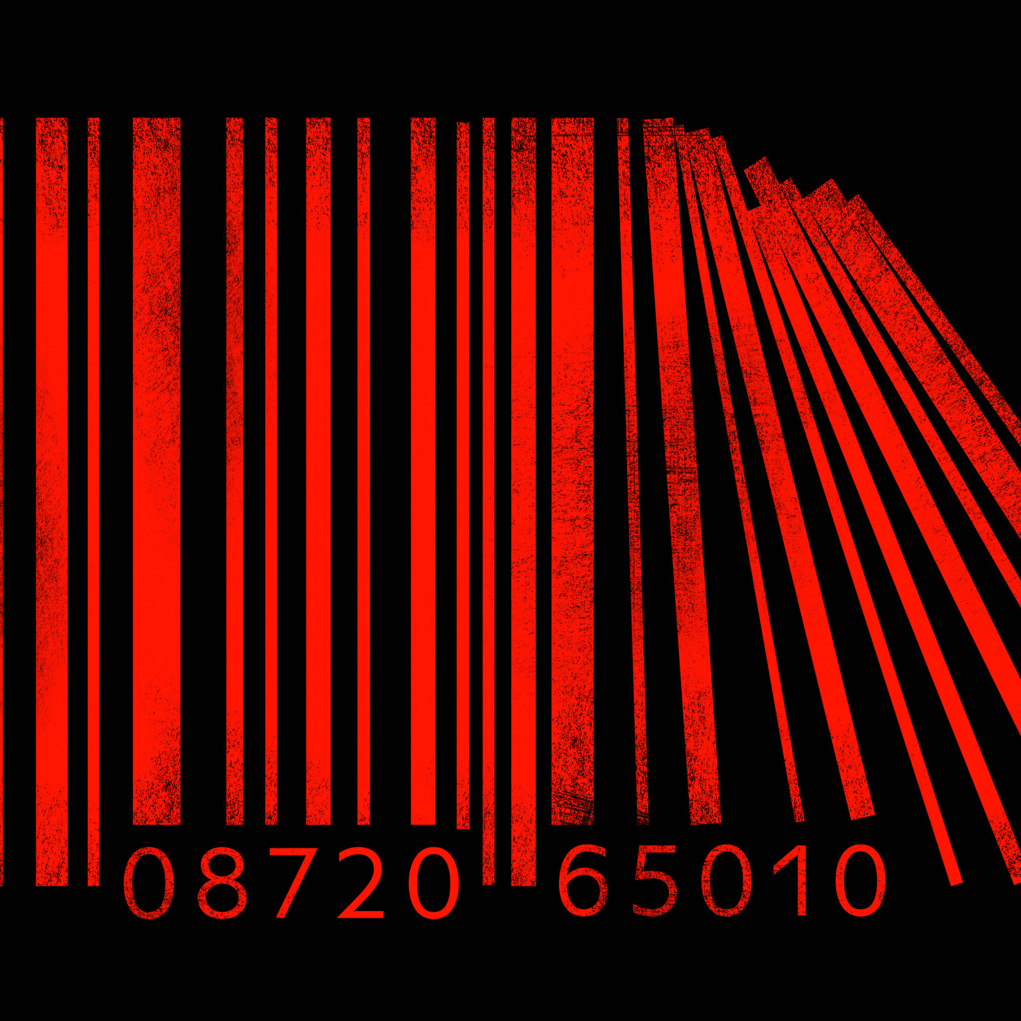 Обои Minimalism Barcode 2048x2048