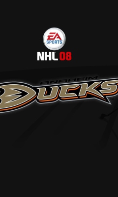 Screenshot №1 pro téma Nhl 08 Ducks 240x400