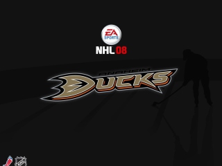 Nhl 08 Ducks screenshot #1 320x240