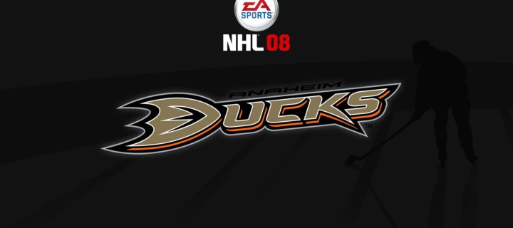 Screenshot №1 pro téma Nhl 08 Ducks 720x320