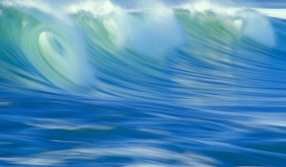 Blue Waves Wallpaper for Android, iPhone and iPad