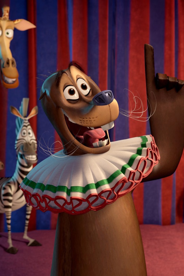 Madagascar 3 Cartoon screenshot #1 640x960