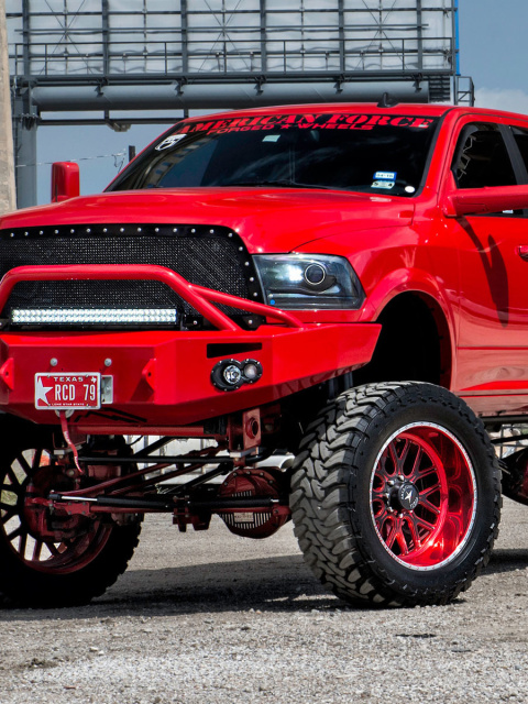 Fondo de pantalla Dodge Ram 2500 480x640