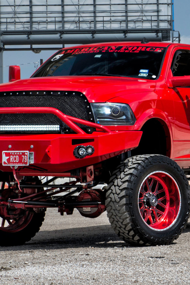 Fondo de pantalla Dodge Ram 2500 640x960