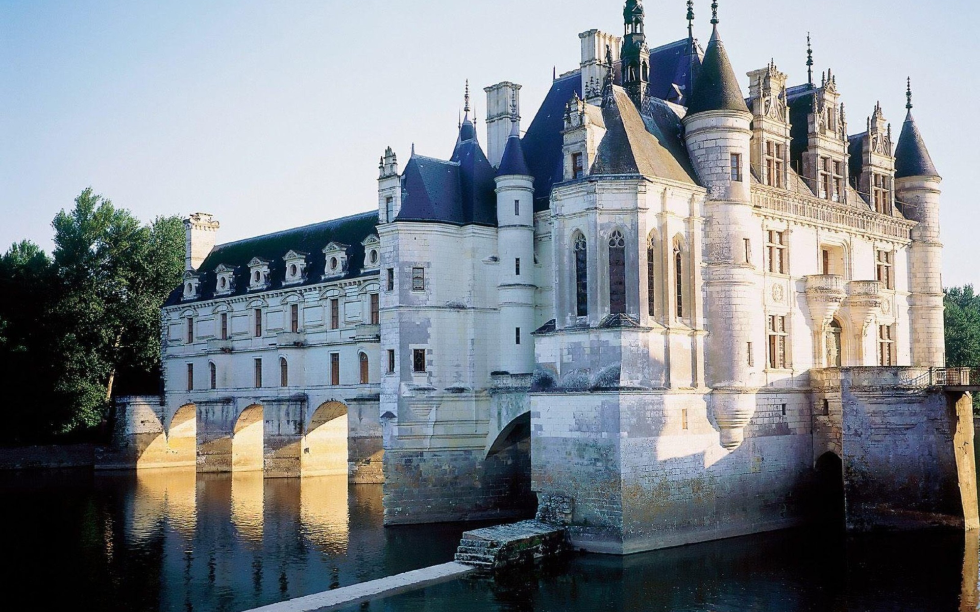 Screenshot №1 pro téma Château de Chenonceau 1920x1200