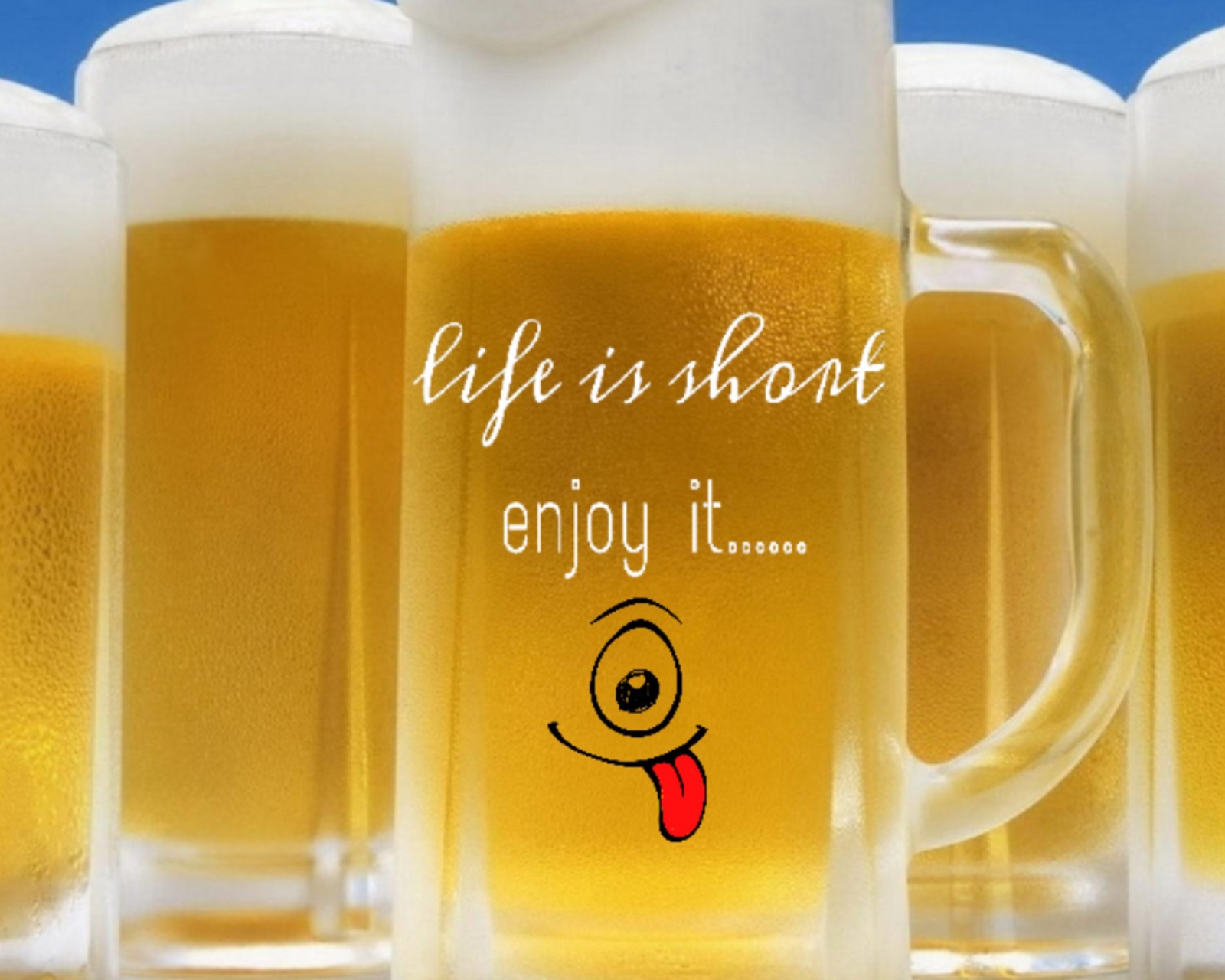 Life is short - enjoy it screenshot #1 1600x1280