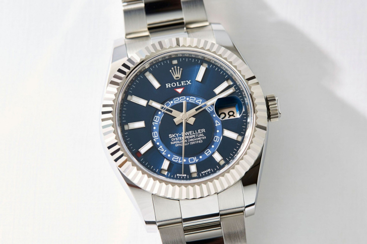 Rolex Sky Dweller Steel wallpaper