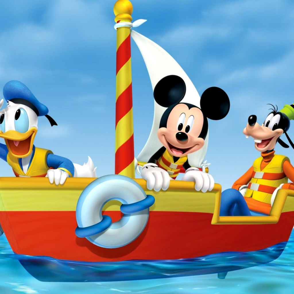 Mickey Mouse Clubhouse wallpaper 1024x1024