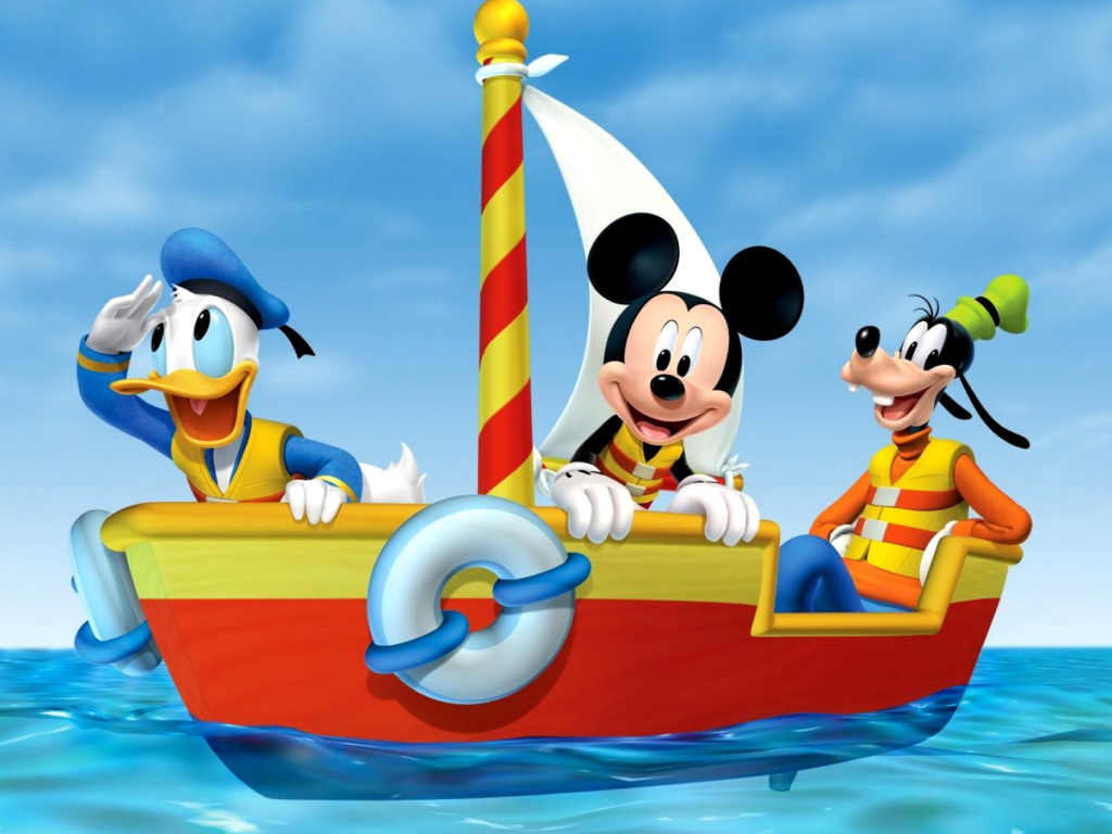 Das Mickey Mouse Clubhouse Wallpaper 1024x768