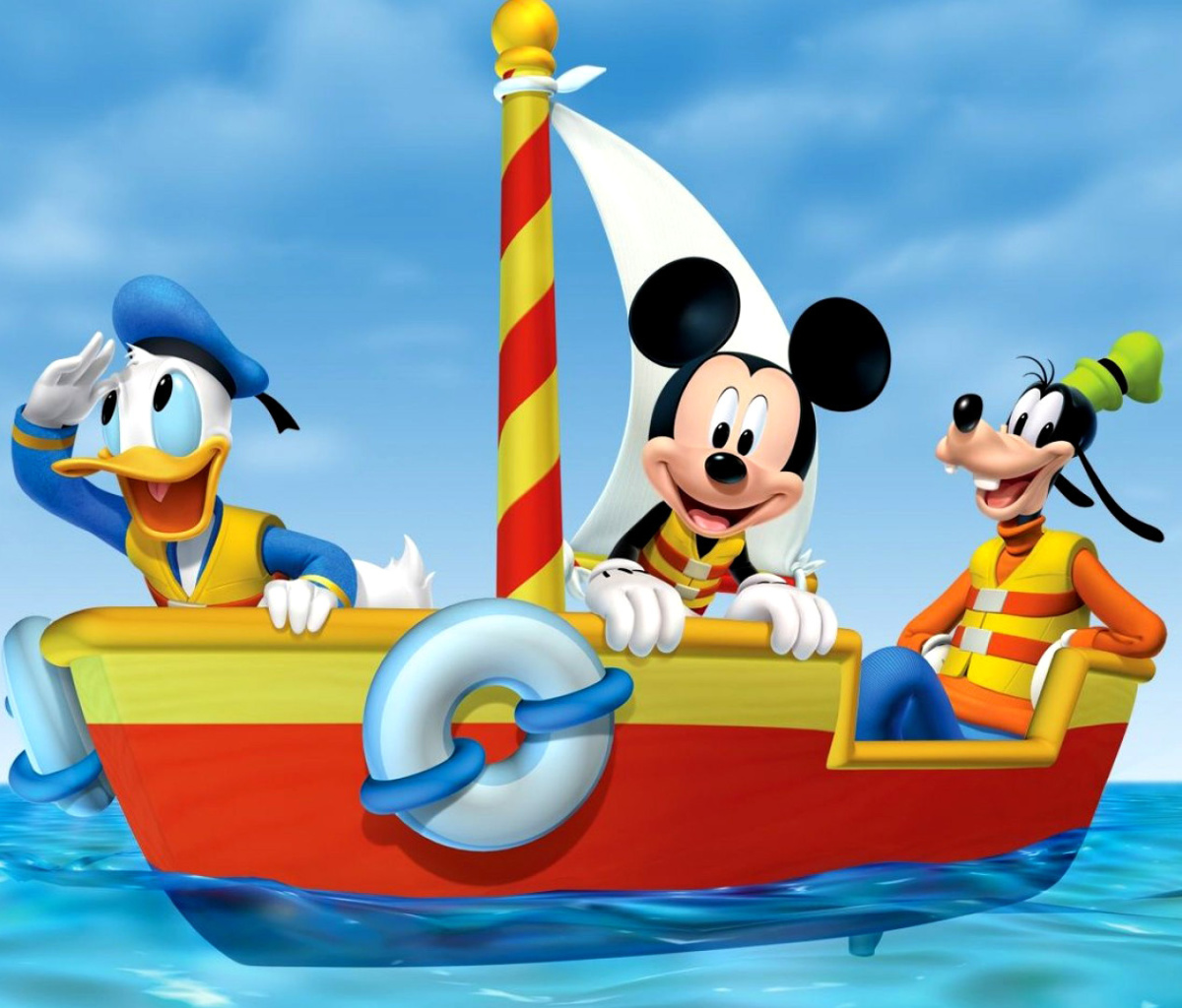 Das Mickey Mouse Clubhouse Wallpaper 1200x1024