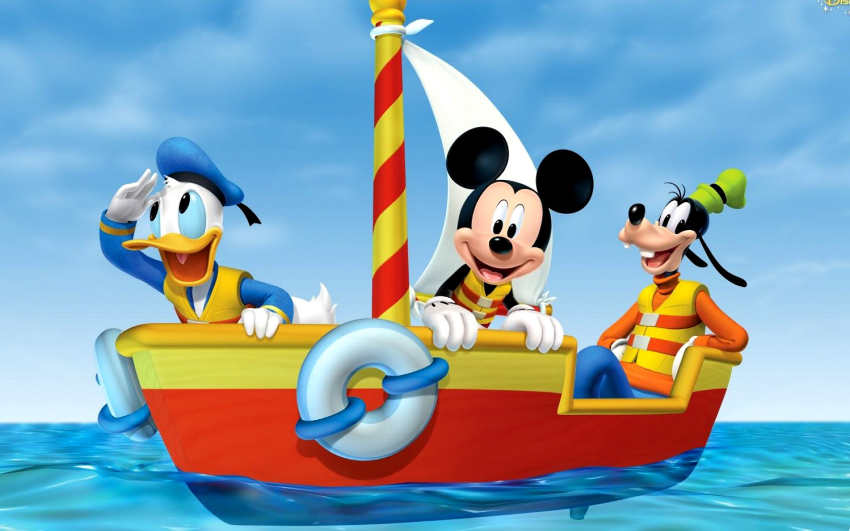 Screenshot №1 pro téma Mickey Mouse Clubhouse 1680x1050