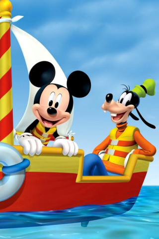 Mickey Mouse Clubhouse wallpaper 320x480