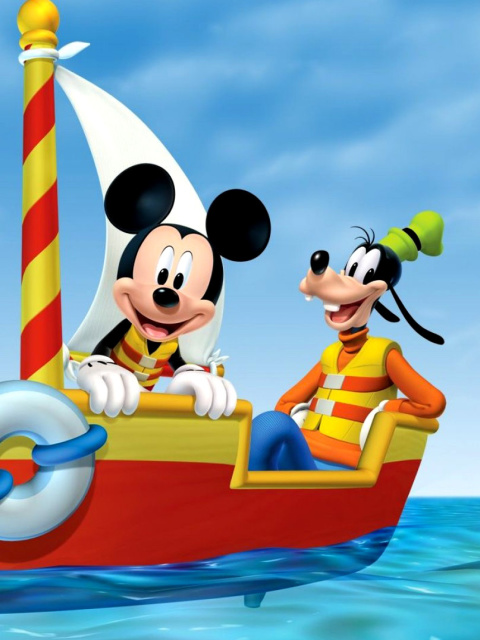 Das Mickey Mouse Clubhouse Wallpaper 480x640