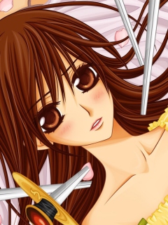 Screenshot №1 pro téma Vampire Knight - Yuki 240x320