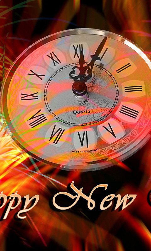 Screenshot №1 pro téma Happy New Year Clock 480x800