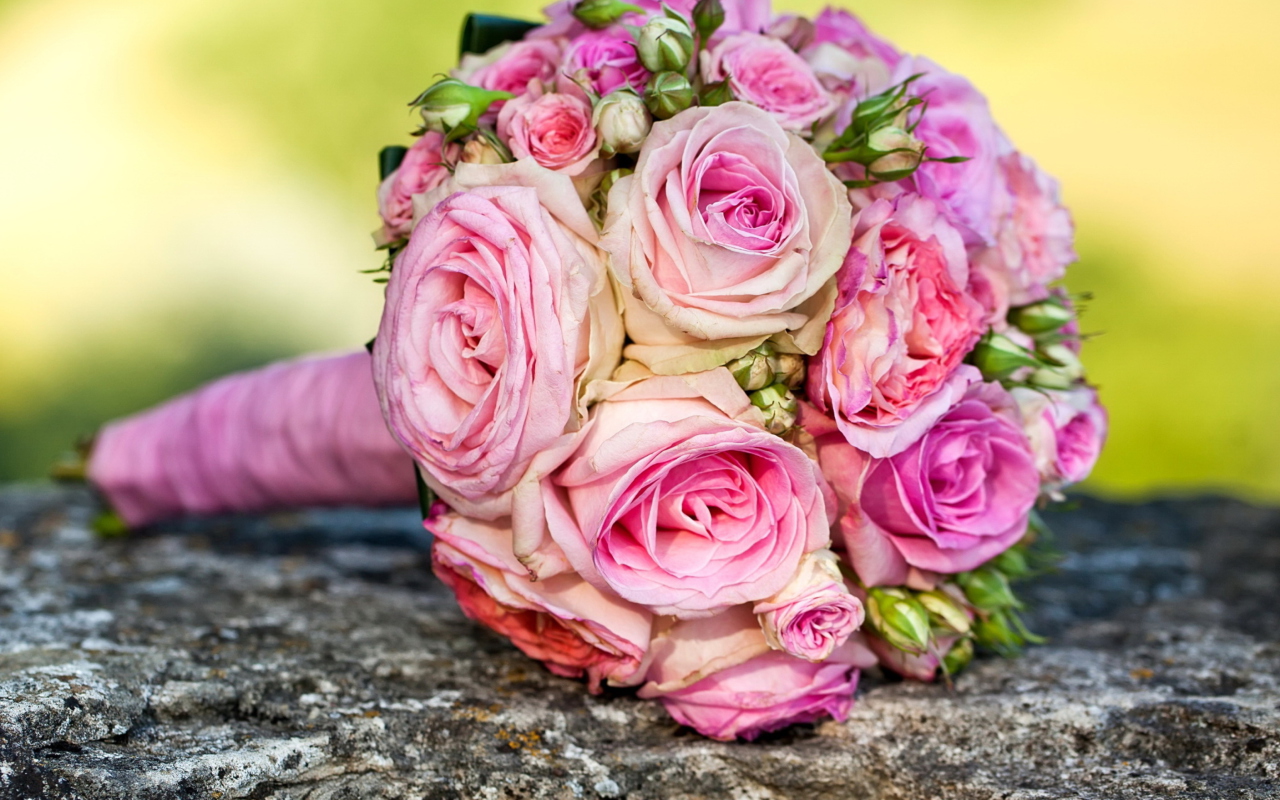 Screenshot №1 pro téma Wedding Bridal Bouquet 1280x800